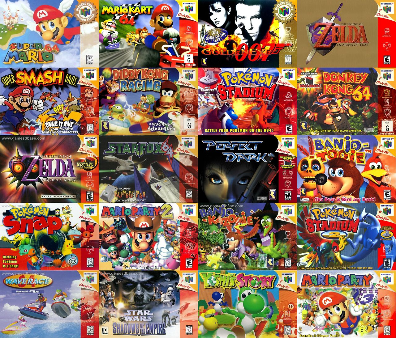 Nintendo 64 e seus 10 jogos mais marcantes - Nintendo Blast